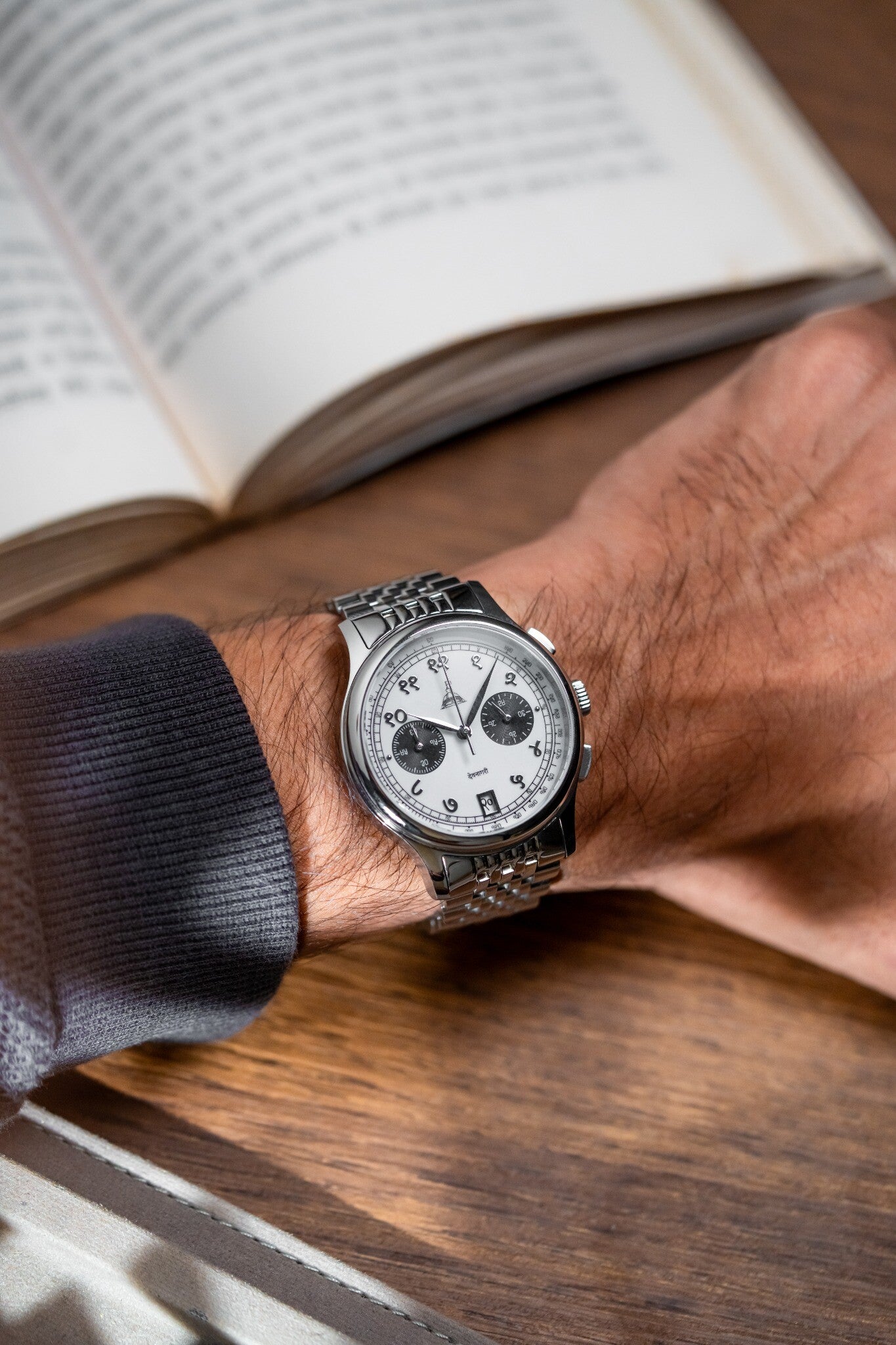 DWC Devanagari Chronograph