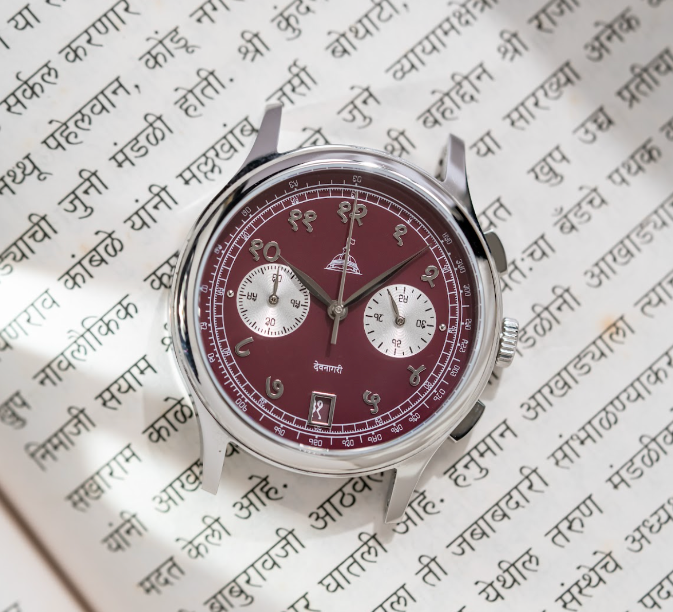 DWC Devanagari Chronograph