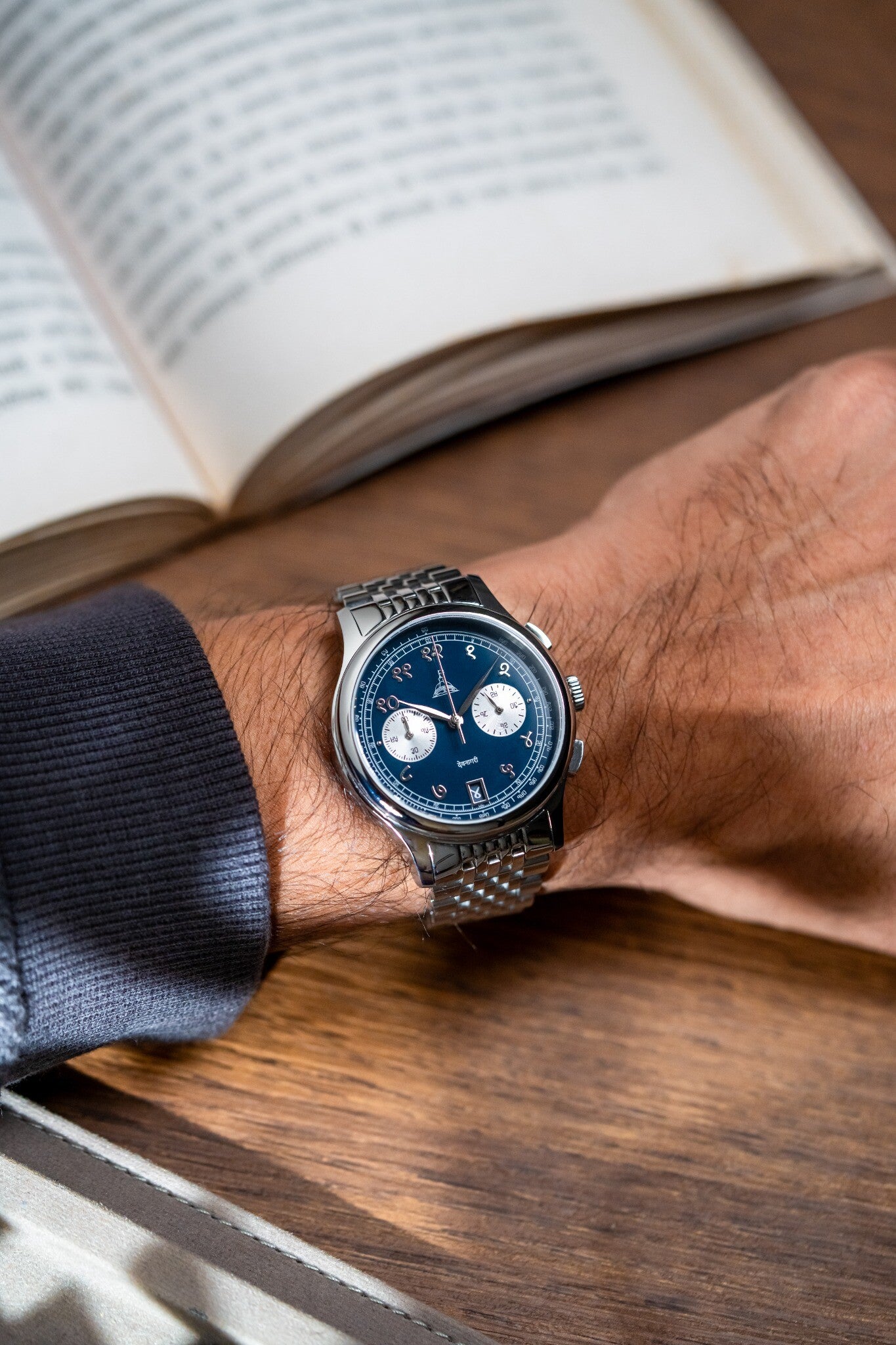 DWC Devanagari Chronograph