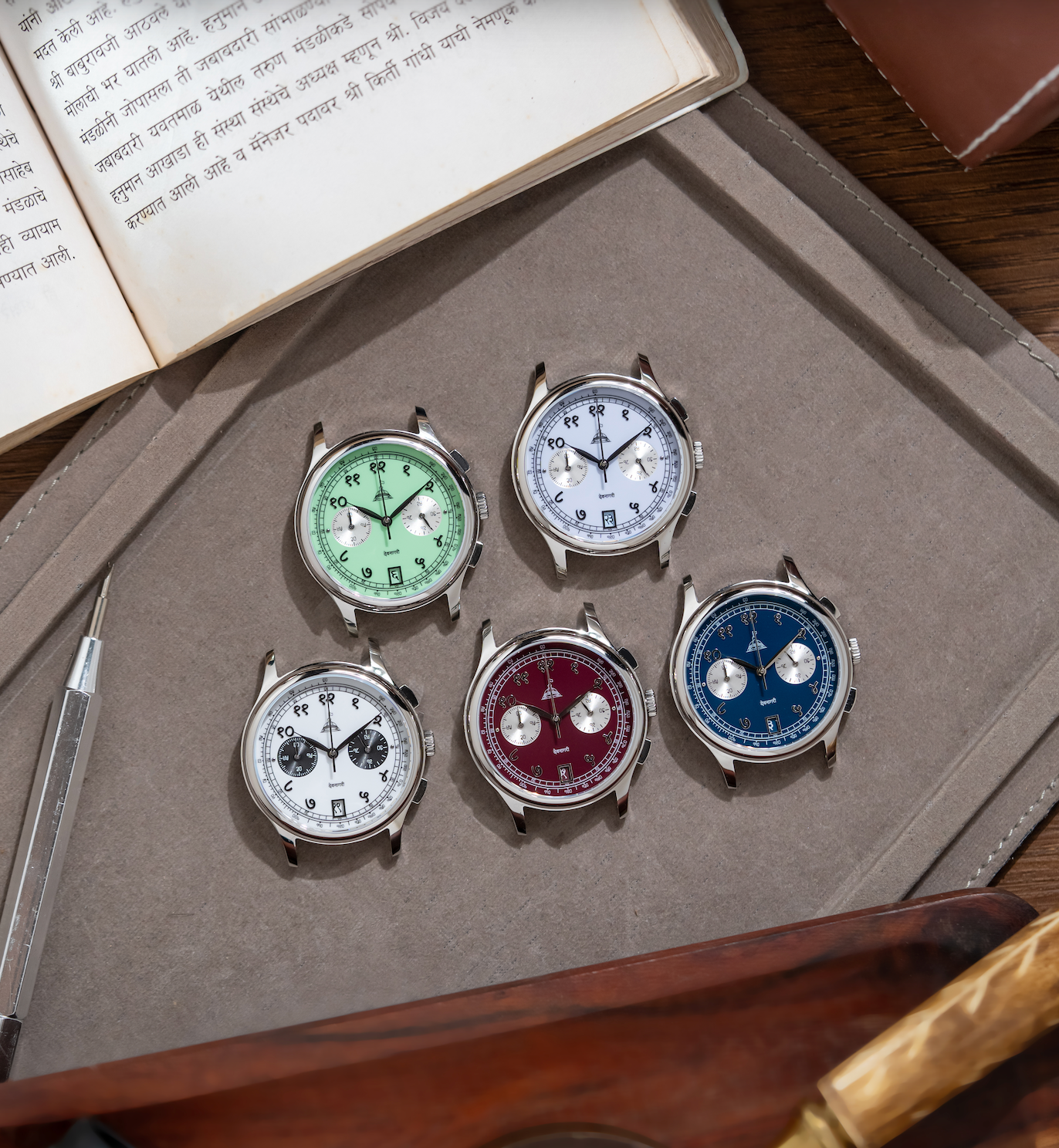 DWC Devanagari Chronograph
